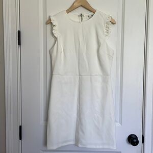 She + Sky Women’s Sheath Dress Off-White L